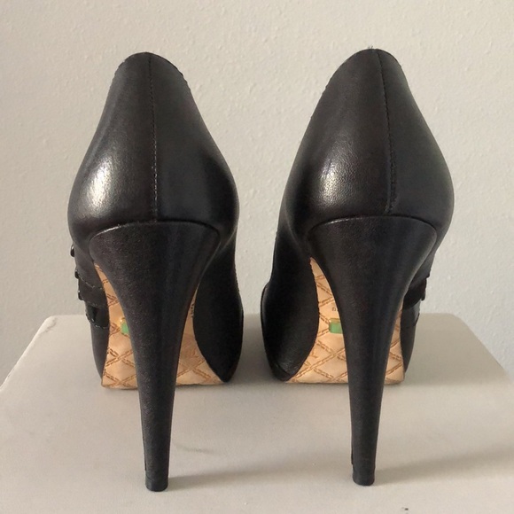 L.A.M.B. Square Toe Leather Pumps - Picture 6 of 10
